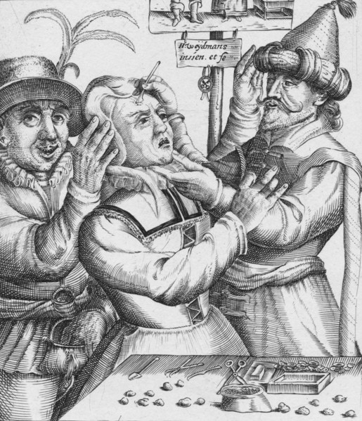 'Loopt Loopt Met Groot Verblyden,, Hier Salmen twyf van Lije Snyden', 17th century. Artist: HW Weydman.