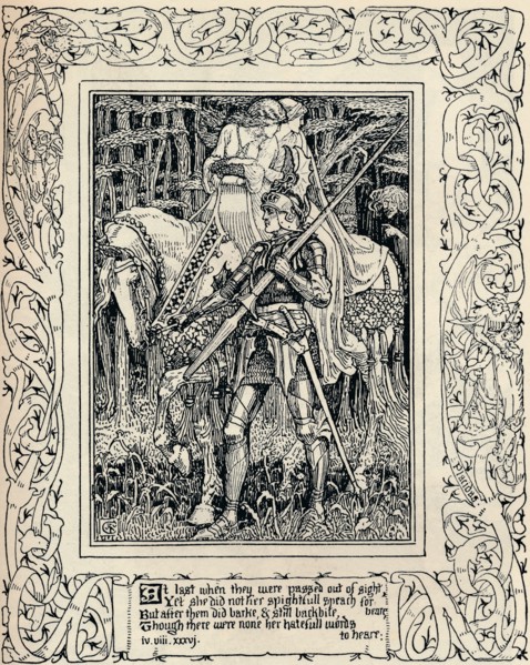 'Faerie Queene', c1900. Artist: Walter Crane.