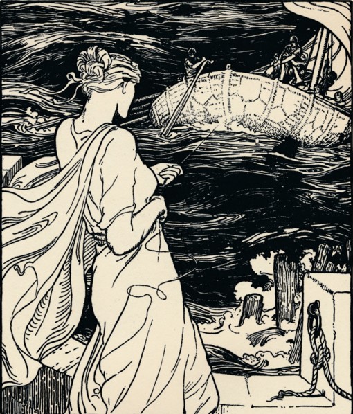 'The Queen of the Magic Clew', c1900. Artist: John Dickson Batten.
