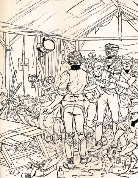 'La Panacee au Capitaine Hauteroche', c1900. Artist: Eugene Courboin.