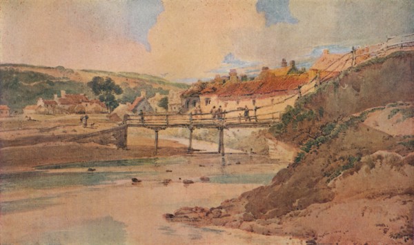 'The Old Wooden Bridge', c1800. Artist: Thomas Girtin.