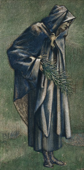 'Study for St. Joseph in Picture, The Star of Bethlehem', 1887. Artist: Edward Burnes-Jones.