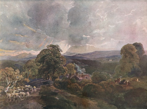 'Sackbridge Hall, Near Lowther', c1928. Creator: Peter de Wint.