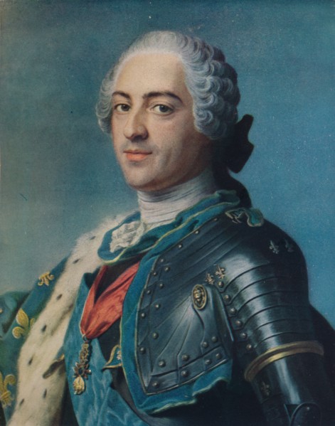 'Louis XV', 1748. Artist: Maurice-Quentin de La Tour.