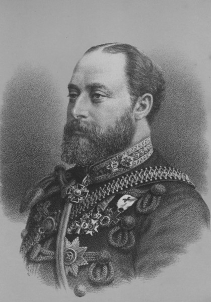 Albert Edward, Prince of Wales, c1880 (1936). Artist: Unknown.