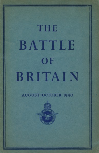 Front page of The Battle of Britain, 1940. Artist: Unknown.