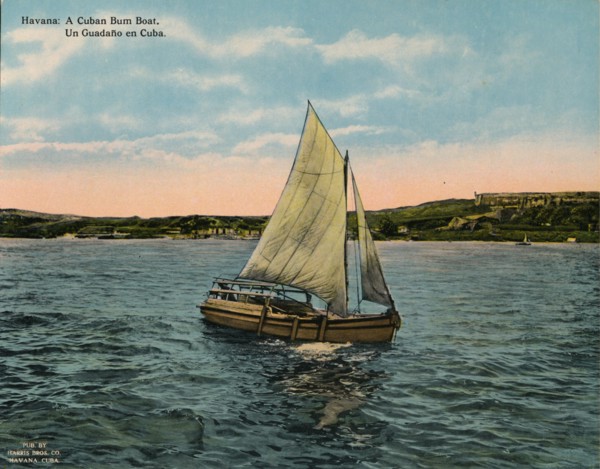 A Cuban bumboat, Havana, c1920. Artist: Unknown.
