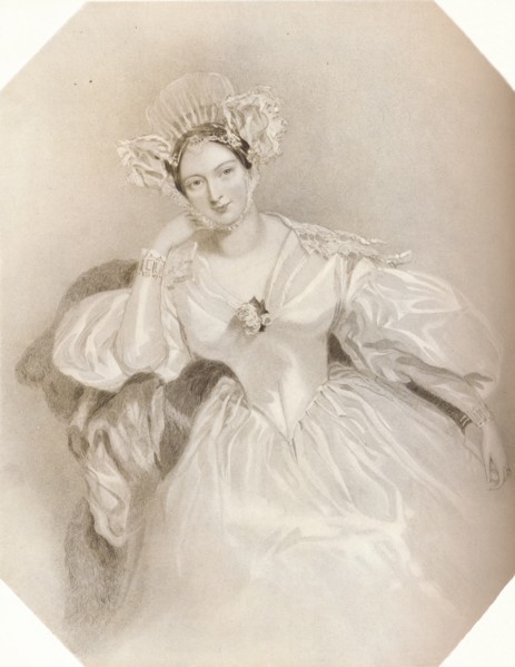 'Marguerite Countess of Blessington', c1834. Artist: Henry Thomas Ryall.