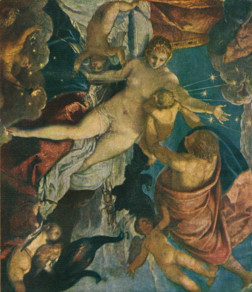 'The Origin of the Milky Way', 1575, (1909). Artist: Jacopo Tintoretto.