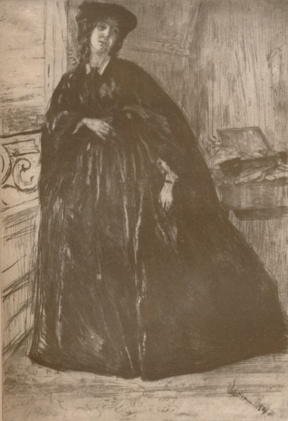 'Finette', 1859, (1904). Artist: James Abbott McNeill Whistler.