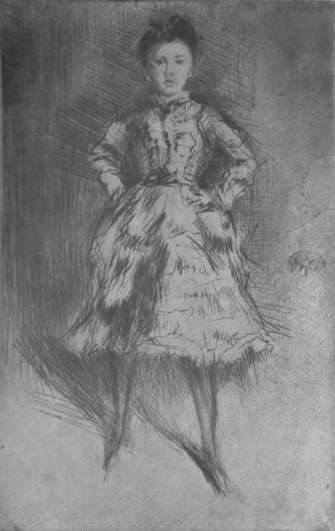 'Elinor Leyland', 1874, (1904). Artist: James Abbott McNeill Whistler.