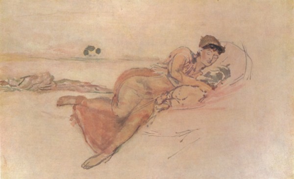 'Pink and Rose, The Mother's Sleep', c1895, (1904). Artist: James Abbott McNeill Whistler.