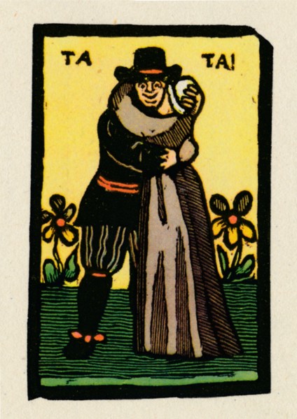 The First Revival of the Chap-Book Style', 1885, (1946). Artist: Joseph Crawhall.