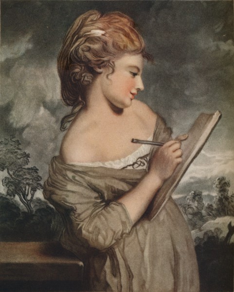 'Elizabeth Deane, Design', c1794. Artist: Joseph Grozer.