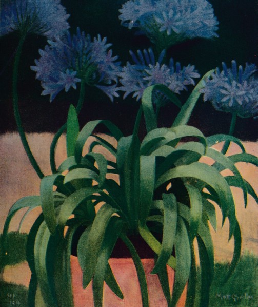 'Agapanthus', 1914, (c1932). Artist: Mark Gertler.