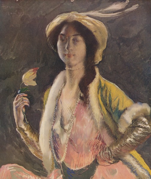 'Portrait of Miss B', 1908, (c1932). Artist: Paul Albert Besnard.