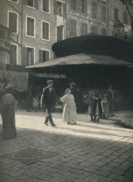 'Sunshine and Shadow, Marseilles', c1927, (1927). Artist: Reginald Belfield.