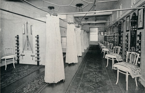 'One of the Spacious Exercise Halls', c1898. Artist: Unknown.