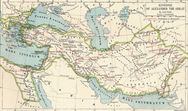 'Kingdom of Alexander the Great', c1901, (1902). Artist: Unknown.