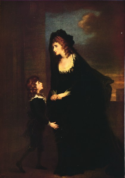 'Mrs. Siddons and her Son in the Tragedy of Isabella', 1784. Artist: William Hamilton.