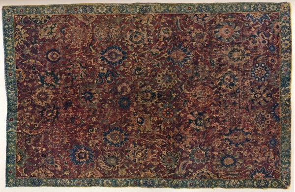 Southern Persian Isfahan carpet, 16th century. Artist: Unknown.