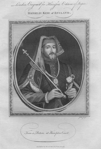 King Henry IV, 1787.  Artist: Anon.