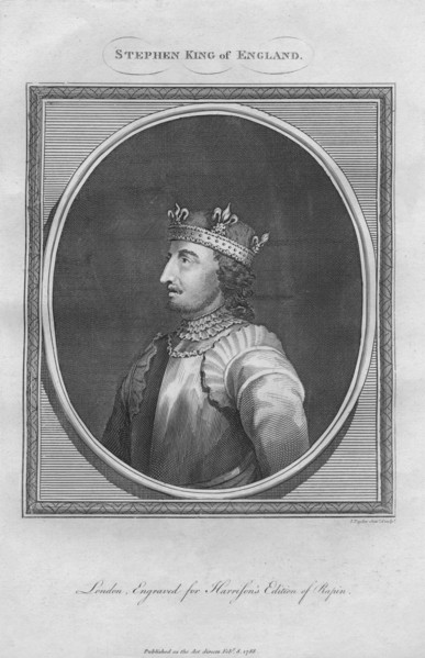 Stephen, King of England, 1788.  Artist: Anon.