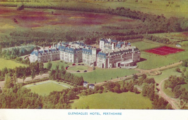 'Gleneagles Hotel, Perthshire', c1930. Artist: Unknown.