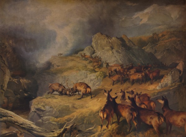 'None but the Brave deserve the Fair', c1854. Artist: Edwin Henry Landseer.