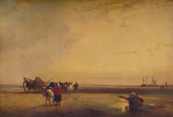 'Boulogne Sands', 1827. Artist: Richard Parkes Bonington.