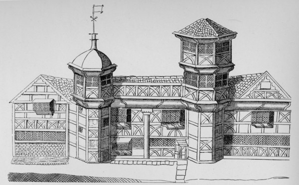 'Vaux Hall Manor House', c1813, (1912). Artist: Unknown.