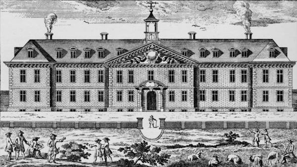 'Morden College, Blackheath', 1751, (1912). Artist: Unknown.