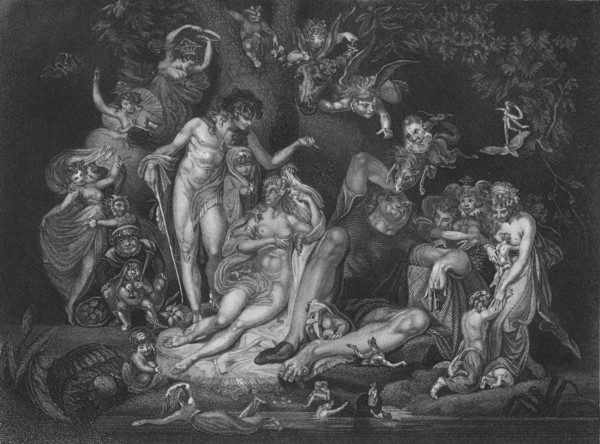 Act IV Scene i from A Midsummer Night's Dream, c19th century. Artist: Unknown.