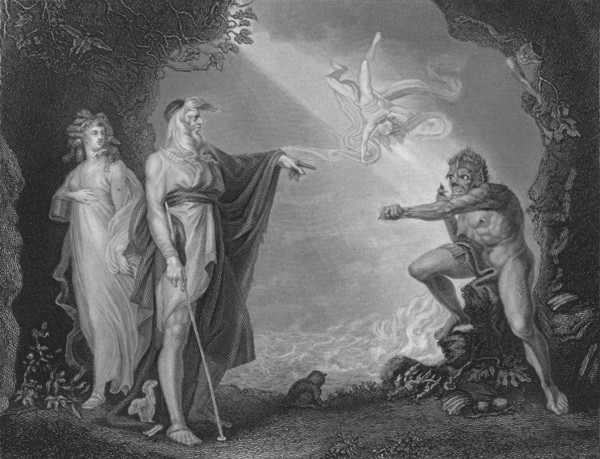 Act I Scene ii from The Tempest, c19th century. Artist: Unknown.