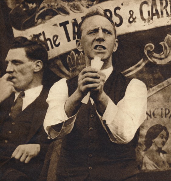 'A. J. Cook led the Miners and the miners led the strike', c1926, (1938). Artist: Unknown.