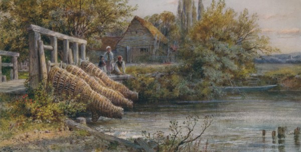 'The Weir', c1875. Artist: William Stephen Coleman.