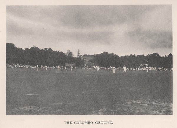 The Colombo Cricket Ground, Ceylon, 1912.   Artist: Unknown.