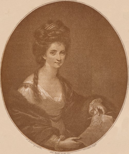 'Portrait of Angelica Kauffman', c1777 (1904). Artist: Francesco Bartolozzi.
