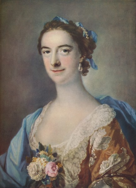 'Mrs Thomas Cripps', 1759. Artist: Francis Cotes.