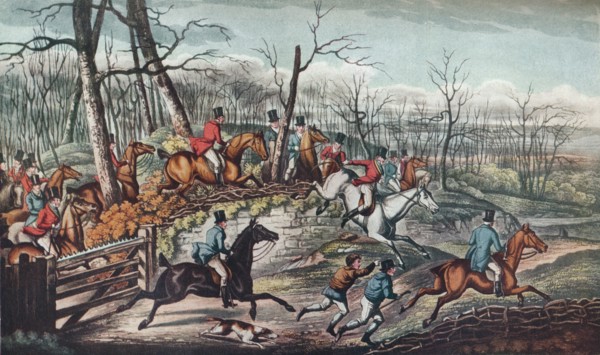 'Breaking Cover', c1824. Artist: Unknown.