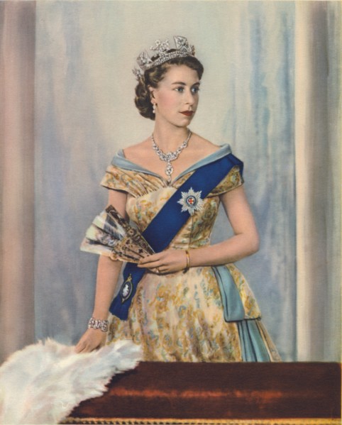 'Her Majesty Queen Elizabeth II', c1953. Artist: Unknown.