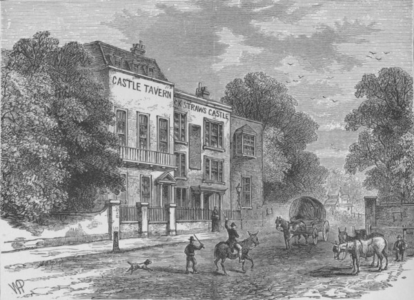 Jack Straw's Castle, Hampstead, London, c1900 (1911). Artist: Unknown.