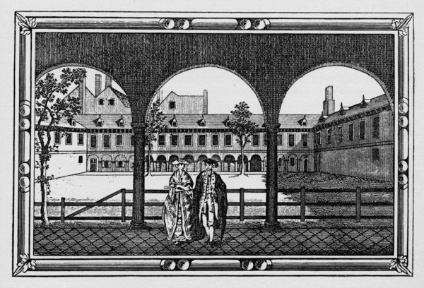 Gresham College, City of London, c18th century (1911). Artist: Unknown.