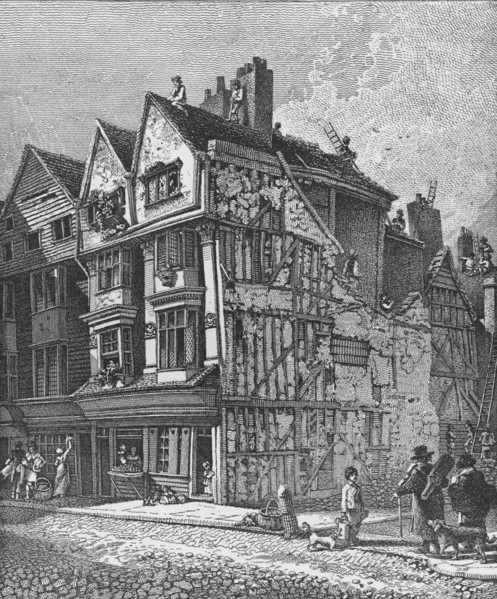 Long Lane, Smithfield, City of London, 1810 (1911). Artist: John Thomas Smith.