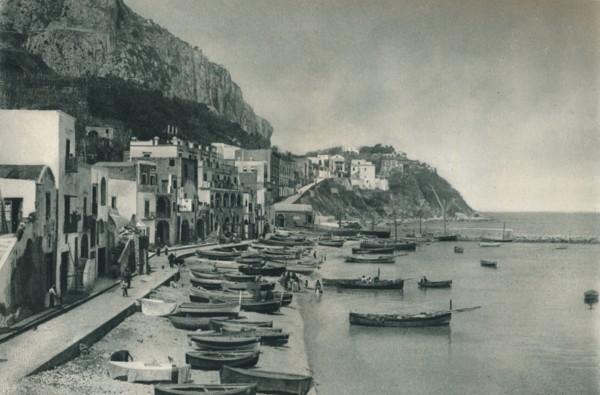 Marina Grande, Capri, Italy, 1927. Artist: Eugen Poppel.