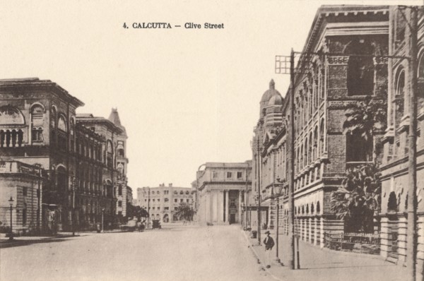 'Calcutta - Clive Street', c1900. Artist: Unknown.