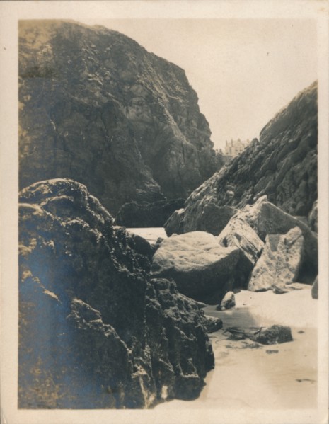 'Rocks at Newquay', 1927. Artist: Unknown.