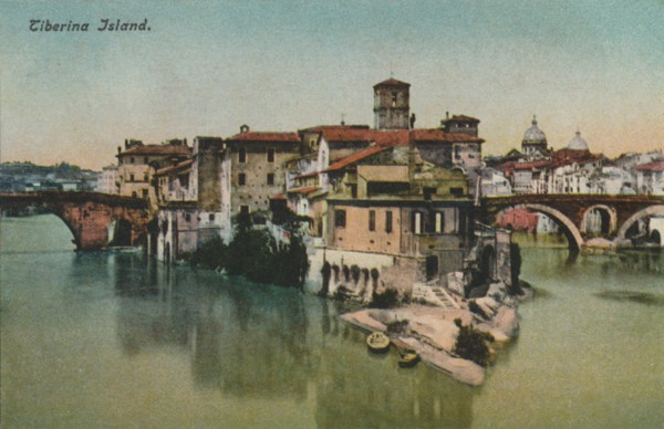 'Tiberina Island', c1900.  Artist: Unknown.