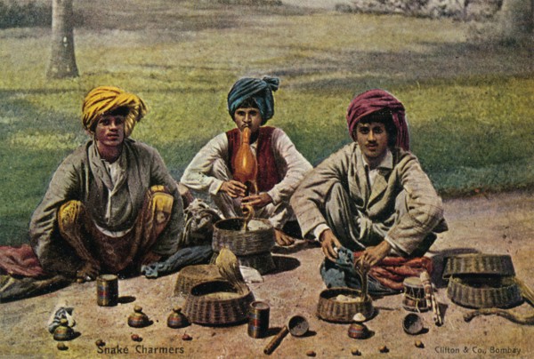 'Snake Charmers', c1910.  Artist: Unknown.