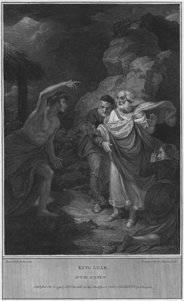 'King Lear. Act III. Scene IV', 1792. Artist: Luigi Schiavonetti.